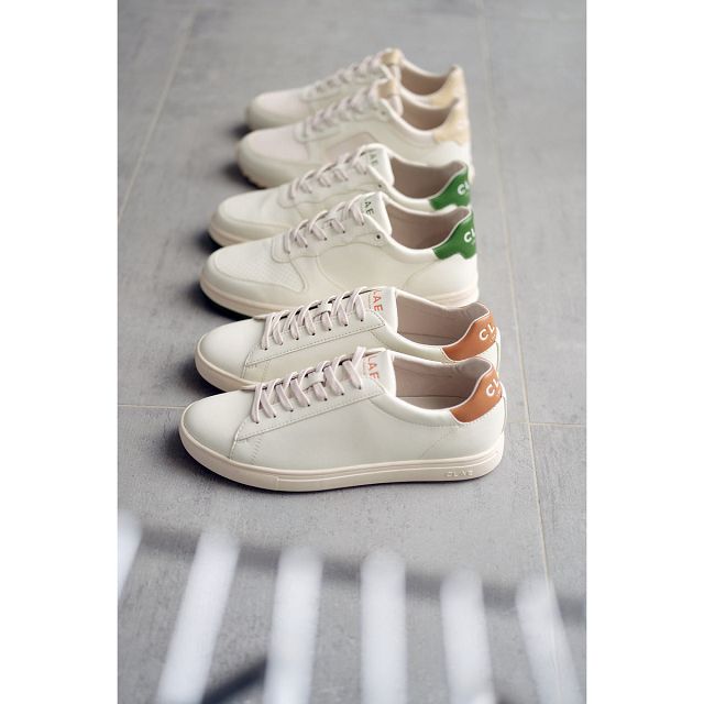 CLAE BRADLEY APPLE Shoes Womens USA273-H65 In Off White